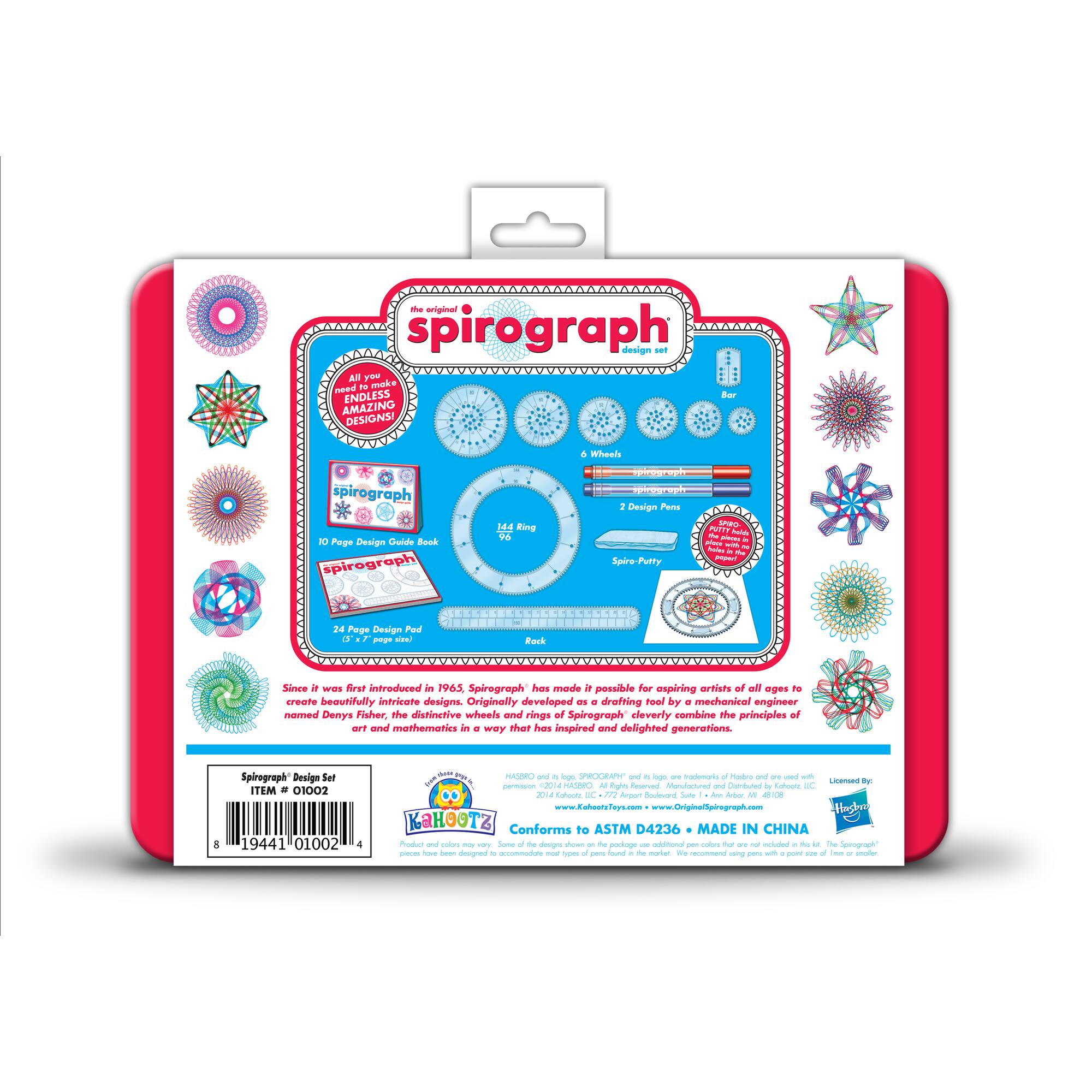 Spirograph Design Set Tin